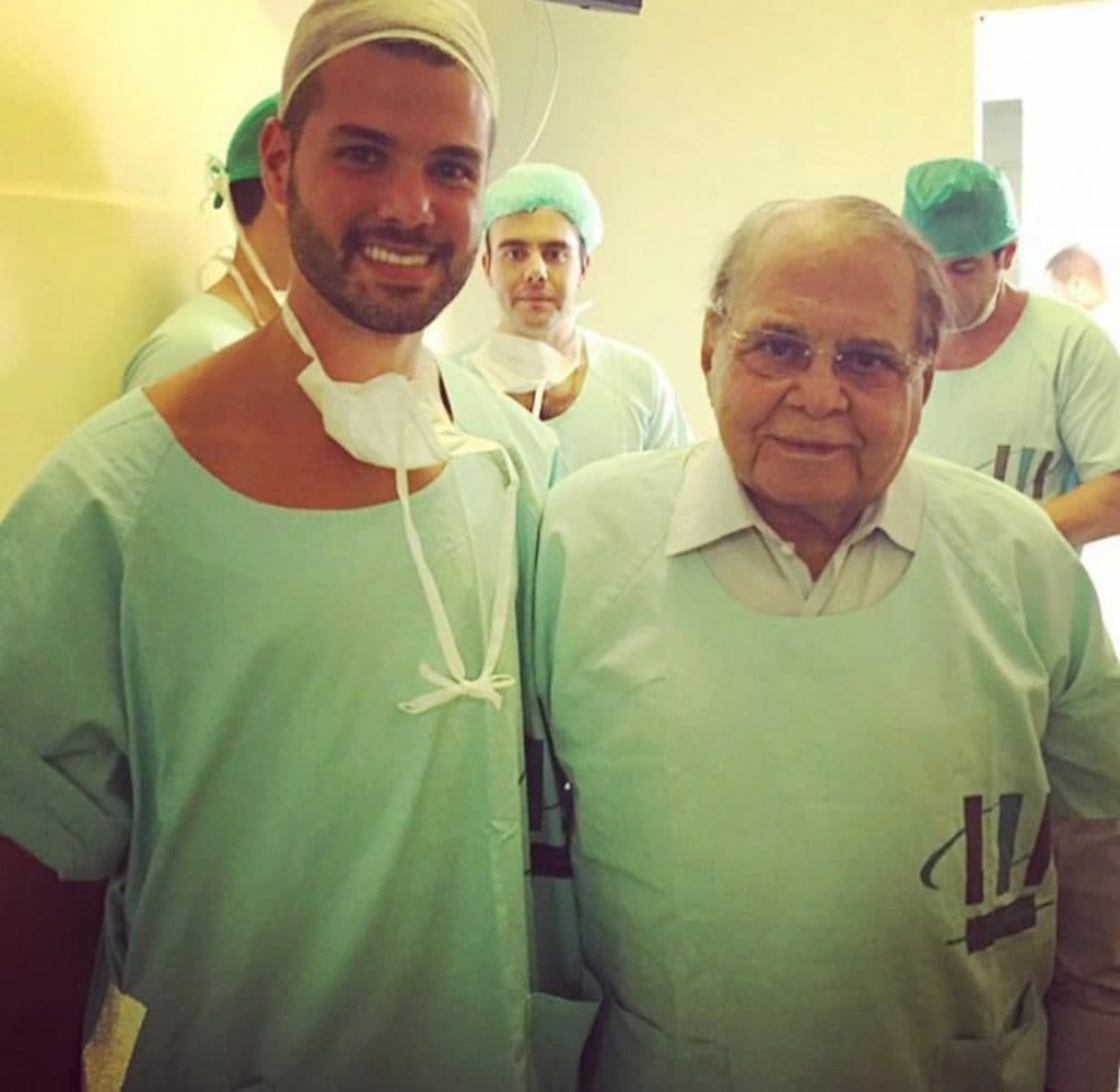 Dr. Igor com Prof. Ivo Pitanguy